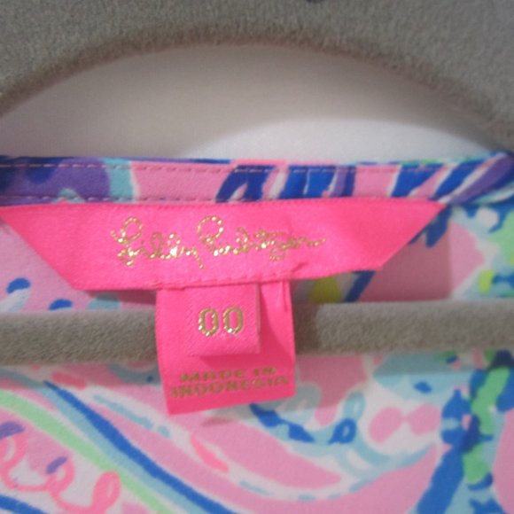 Lilly Pulitzer 00 Christina Stretch Dress Lil Jelly - Picture 2 of 6